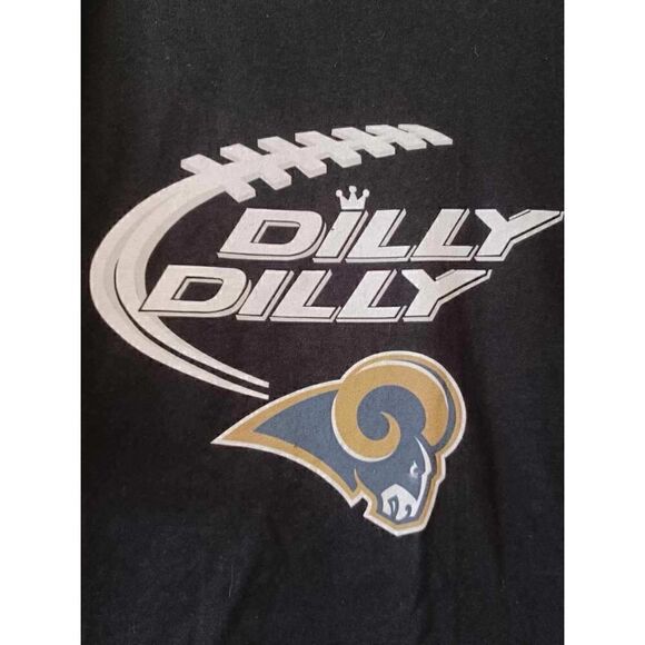 Dilly Dilly Rams Men's T-shirt size 2XL - Picture 2 of 2